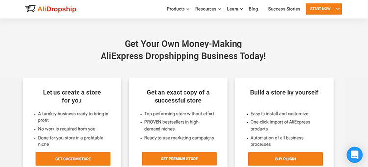 AliDropship website