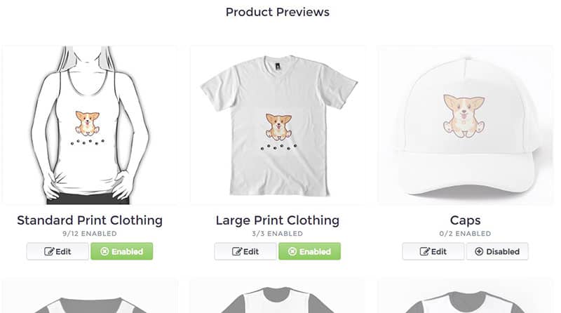 Enable your product designs on Redbubble