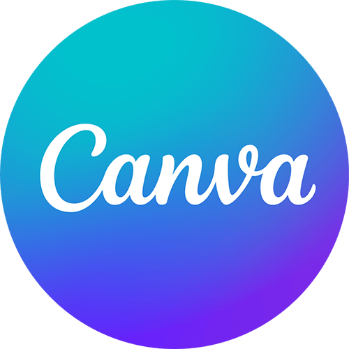 Canva graphic design software for sublimation printing