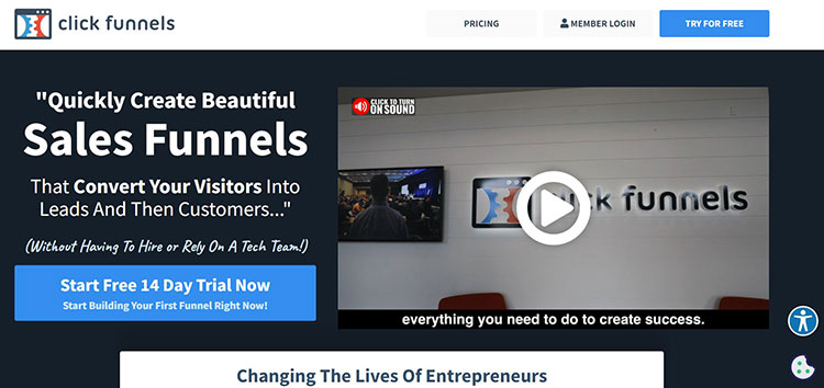 Clickfunnels: best platform to sell digital products