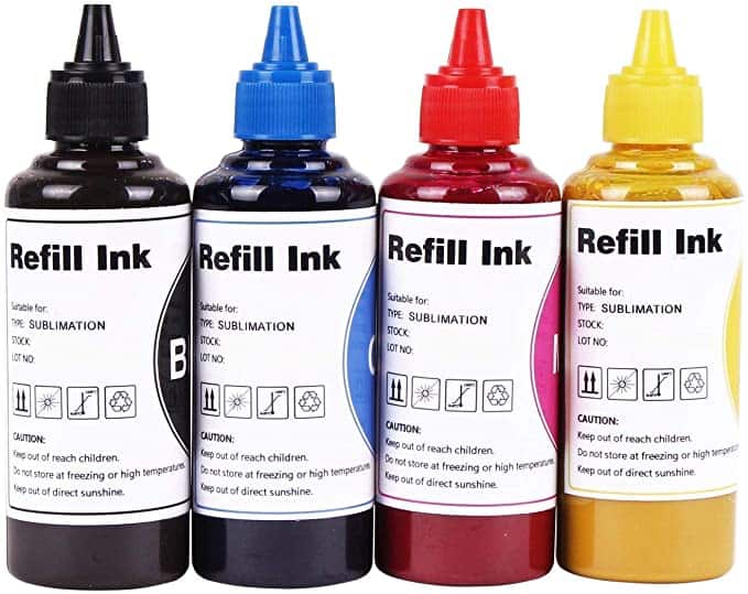 dye sublimation printing refill inks
