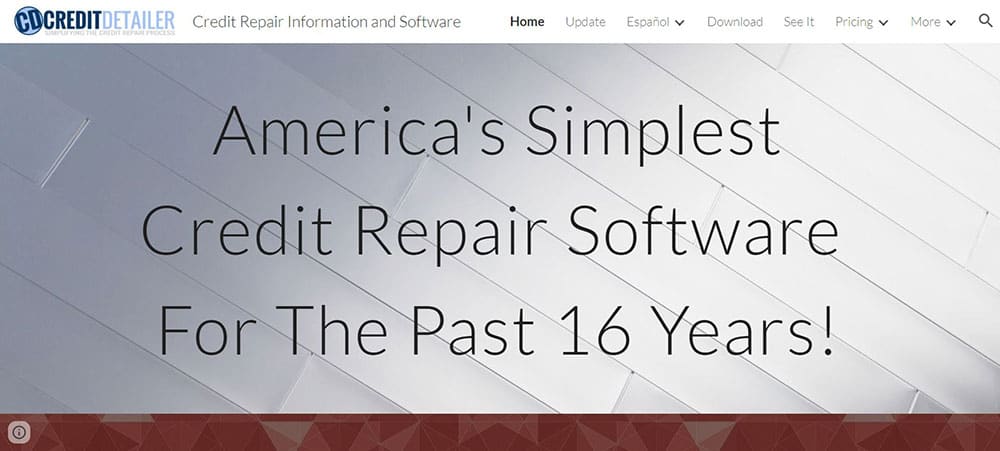 Credit Detailer software