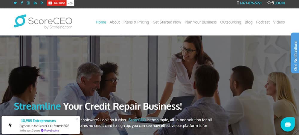 ScoreCEO credit repair software