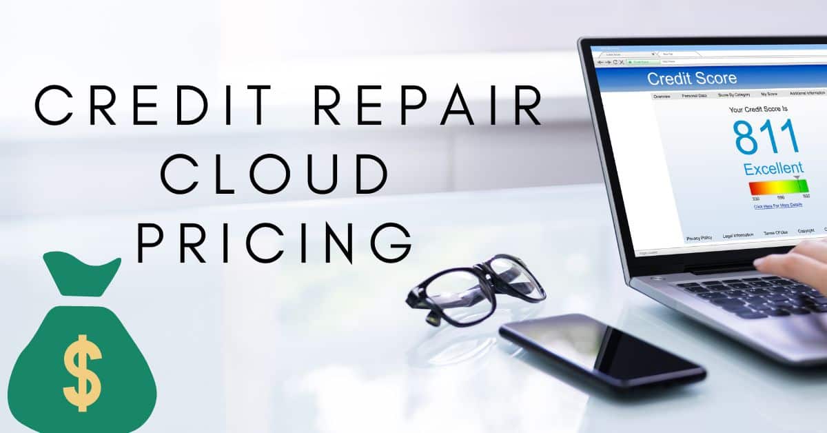 Credit repair cloud pricing