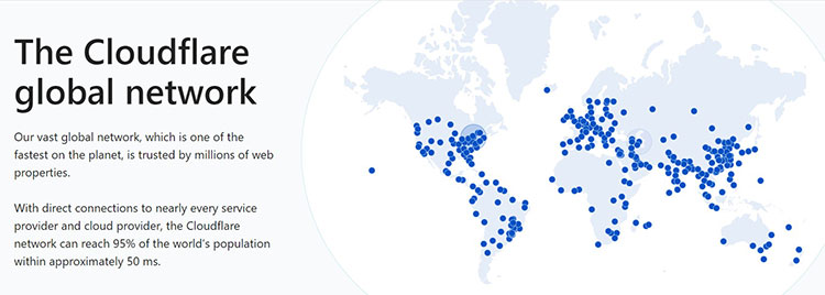 Cloudflare global network